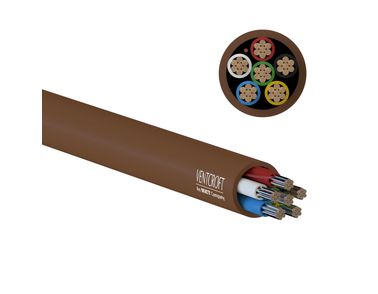 Intruder alarm cables PRO with cross-section